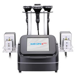 Le plus récent salon de clinique de spa portable utilise un laser lipo amincissant la cavitation rf 80k équipement de machine sculptant la cavitation ultrasonique 80k