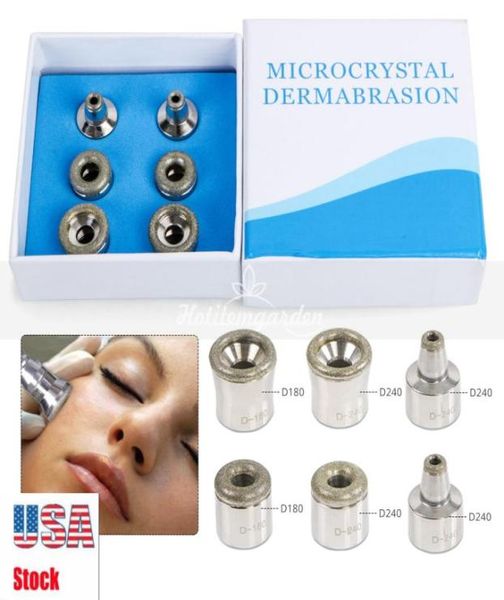 Le plus récent produit de beauté Spa pointes de diamant pour le visage convient au remplacement de la Machine de Dermabrasion de la peau de Microdermabrasion 6 TIPS5038495