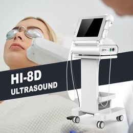 Nieuwste Productgericht Ultrasone Hi-8d Voor Gezicht Lifting Machine Lichaam Vormgeven Afslanken Machine Rimpel Remover Apparaat