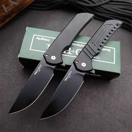 Nieuwste Protech Forge Mordax Manual Folding Knife Automatische Flipper Tactical Knife D2 Blade 6061-T6 Handgreep Kwaliteit Outdoor Camping Zelfverdediging EDC Tool 3407 2203 920