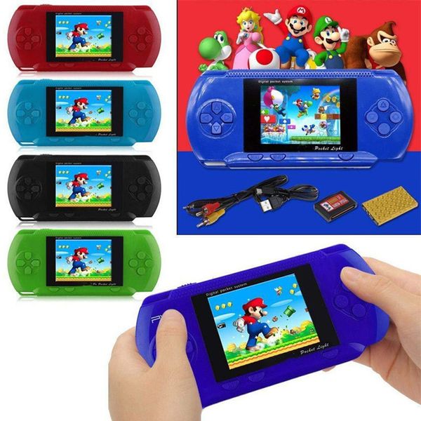 Nouveaux joueurs de jeux portables PVP 3000 en 1 console de jeu vidéo rétro portable lecteur de jeu couleur portable TV Consola sortie AV avec emballage de vente au détail
