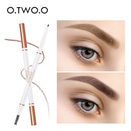 Nieuwste Sneldrogende Wenkbrauw Enhancers Waterproof Wenkbrauwpotlood Langdurige Smudgefree Tint Eye Brow Pen Ogen Make-Up Cosmetische ZL0879