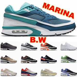 Chaussures de course BW Marina Hommes Femmes Reverse Persan Violet Triple Blanc Baskets Md Navy Rotterdam Neutre Gris Noir Light Stone City Pack Loyn Traners avec boîte