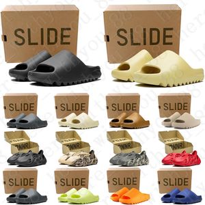 With Box Designer slides sandal slipper sliders for men women Onyx Bone sandals slide pantoufle mules mens slippers trainers flip sandles