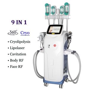 CE Goedgekeurde Scupsure Cryolipolyse Machine 360 ​​Cryo Fat Froze Body Shaping Machines Caviation RF Lipo Laser Lipolyse Belly Fats Slimming