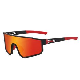 Nouvelles lunettes de sport lunettes de soleil polarisées conduite en plein air lunettes coupe-vent 100% UV400 Protection miroir lentille cadeau pour hommes et femmes