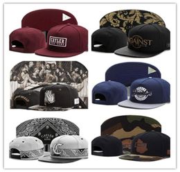 Nieuwste stijlen Baseball Caps SNEAKER bid VERTROUWEN slecht en boujee camo Anker mannen vrouwen gorras botten Snapback Hoeden HHH8052011