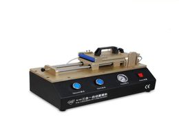 Más nuevo TBK765 3 en 1 Película automática OCA Lamination Máquina de aspiración construida Compresor de aire LCD Pantalla táctil OCA Laminator6420338