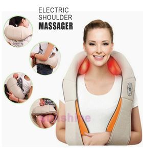 Nieuwste U-vorm elektrische schoudermassage nek multifunctionele vibrator massage machine spierstimulator massage kussen6730216