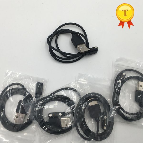 NOUVEAU plus récent Câble de données Universal Strong Magnetic 2Pin Charger Câble pour Vibe 3 HR Vibe 3 Pro Vibe 3 ECG Smart Watch Bracelet