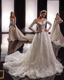 Robes de mariée les plus récentes pour la mariée A-Line Sweet en cœur Collées pleines avec des vestidos de Novias sur mesure à paille