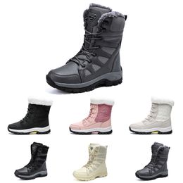 Nieuwste Winter Laarzen Mannen Schoenen Dames Wit Outdoor Sneeuw Warm Pluche Boot Mode Ademend Mens Dames Trainers Sneakers 36-46