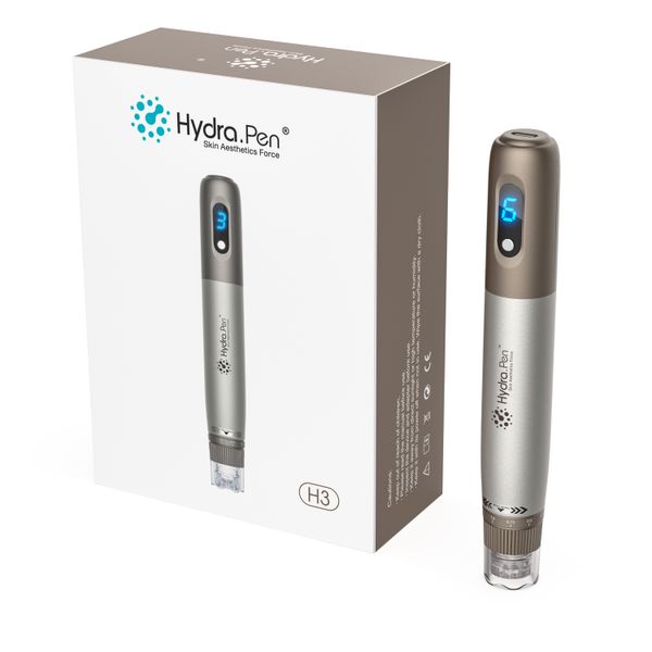 Le plus nouveau stylo Hydra Rechargeable sans fil H3 Microneedling Derma Pen soins de la peau Anti-acné élimination des rides