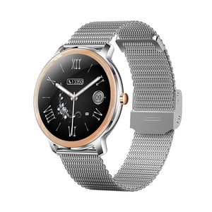 Mais novo relógio inteligente feminino r18 pro tela ajuste relógio de fitness rastreador freqüência cardíaca pressão arterial smartwatch para meninas limitado