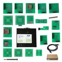 Nieuwste XPROG-M V5 5 5 X-PROG M DOOS V5 55 ECU Programmeur ECU Chiptuning Xprog Box Programmeur XPROG V5 55 Adapters211h