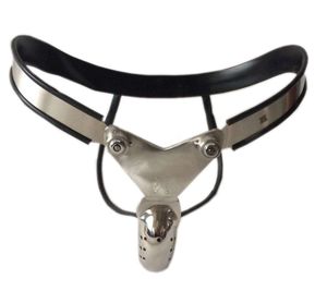 Cage de chasteté masculine en acier inoxydable en forme de Y, courbe réglable, ceinture, pantalon, coq entièrement fermé, dispositifs BDSM, jouets sexuels pour hommes