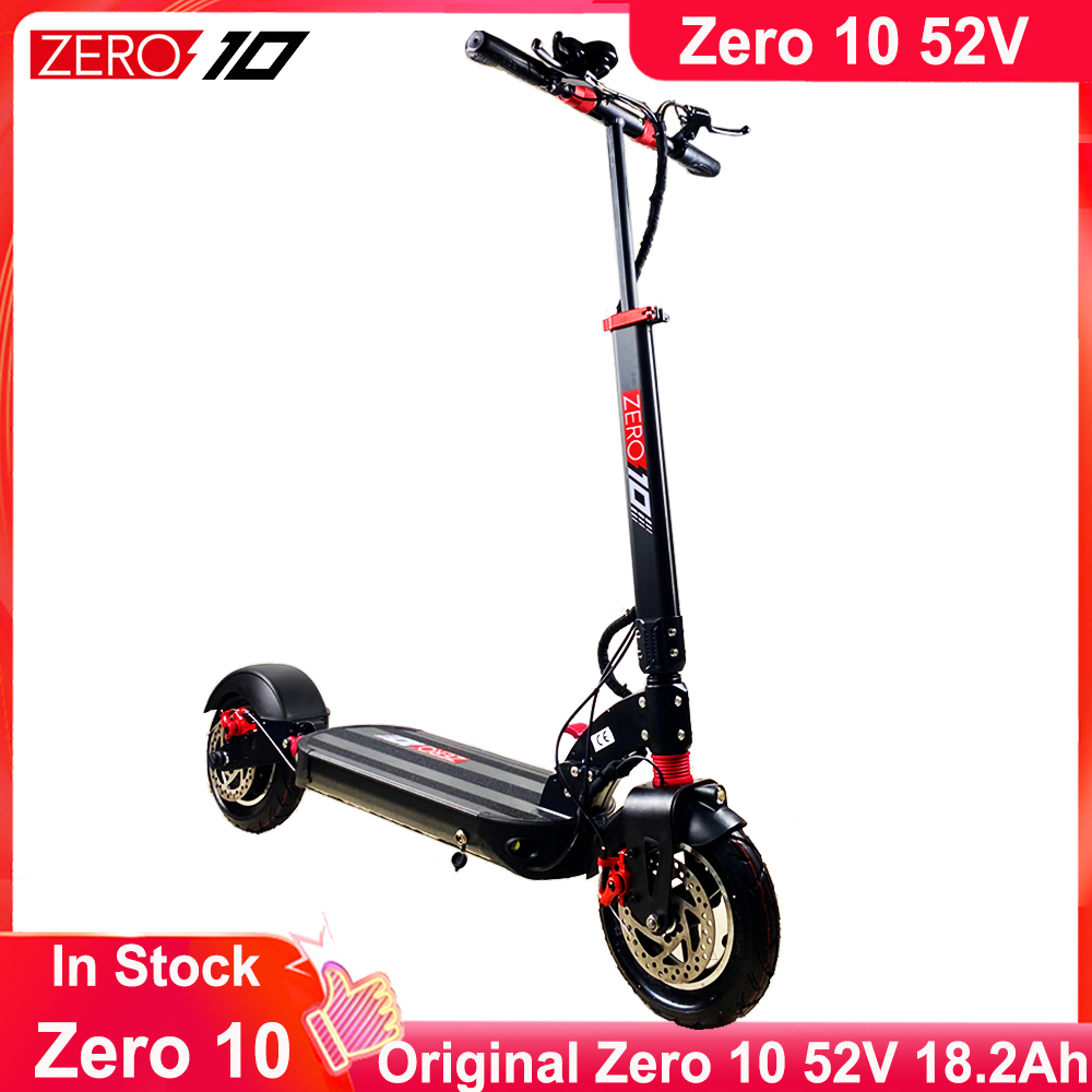 Il nuovissimo scooter elettrico Zero 10 pieghevole per adulti Scooter elettrico leggerezza invece di camminare Scooter universale