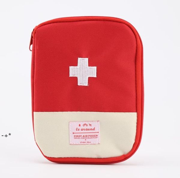NOVEDADBotiquín de primeros auxilios Kits de coche Bolsa médica para el hogar Deporte al aire libre Viajes Supervivencia de emergencia portátil Mini familia RRA9664
