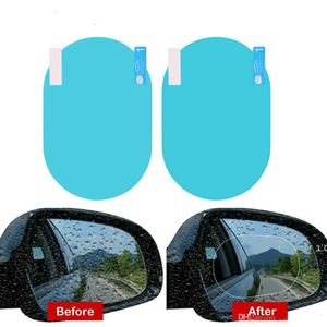 NEWHOME 60 STKS Auto Achteruitkijkspiegel Film Anti-Mist, Water, Mist, Anti Glare Beschermende Stickers Cars SUV-scherm Achteraanzicht venster duidelijk EWD631