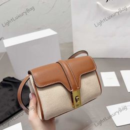 Sac à bandoulière en toile de designer nouvellement arrivé Femmes Teen Soft Crossbody Sac Marque Vintage Fashion Real Leather Hands sac à main 230829