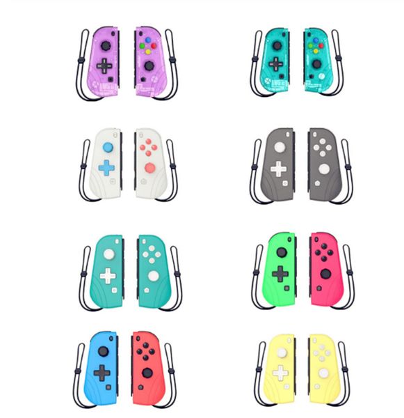 Jeux de jeu de jeu Nouvelly Bluetooth pour Nintendo Switch NS Joystick sans fil Joy-Con L / R 2 GamePads Switch Accessoires Contrôleurs