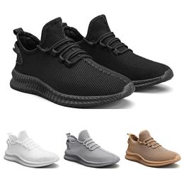 Nueva moda para hombre zapatillas de correr al aire libre zapatillas de deporte de gran tamaño negro gris niños suaves y cómodas zapatillas deportivas al aire libre 39-47