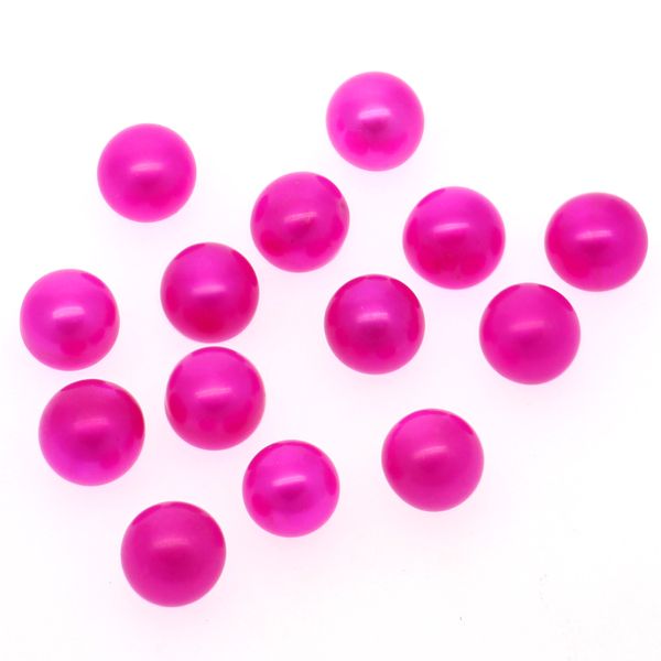 Perle d'eau douce naturelle nouvellement de haute qualité ronde 7-8 mm perles en vrac diverses couleurs bricolage perles bracelet collier cadeau exquis