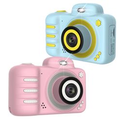 NOUVELLEMENT MINI RECHARGable C3 Kids Camera 1080p HD Children Digital Front arrière selfie Cameras Child CamCrorder LCD Écran Gift6309950