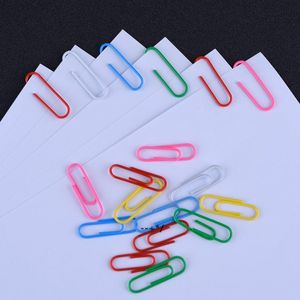 NewMini Metal Papers Clips Kleurrijke Paperclip Bookmark Memo Planner Klem Bookmarks Filing Supplies School Office Briefpapier RRE12124