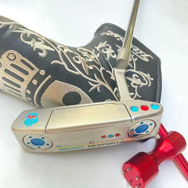 NEWPORT2 golf putter búho palos de golf Material del eje Acero Palos de golf unisex Contáctenos para ver fotos con LOGO