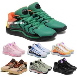 NOUVELLES 17 17S Chaussures de basket-ball Man Plus Penny Sunrise Bink Tante Pearl Metro Boomin Signature 2024 White Mens Trainer Sneakers Taille 5 - 12