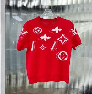 Nieuws Dames Knits T-shirts Truien Luxe merkLV Dames ontwerpers Knits T-shirt