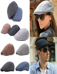 Newsboy Gatsby Cap Mens Ivy Hat Golf Driving Flat Cabbie Beret Driver Hoed Warm5381025