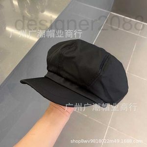 Newsboy Hats Designer Lettre correcte Triangle inversé Béret pour hommes et femmes Mode d'été Couple Pare-soleil AUI1