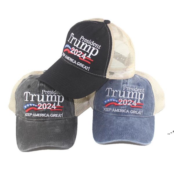 NUEVOCompartir para ser socio Comparar con artículos similares Donald Trump 2024 Hats s Keep America Great Snapback President Quick Dry Hat 3D ZZF9641