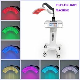 Newst 7 Colors LED Light Therapy Skin Management Machine met opvouwbare ontwerp PDT -therapie