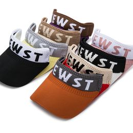 Newst Sports Visors Hat Caps Damesmode Running Tennis Hoeden Lege Top Sneldrogend Zomer Zonhoeden