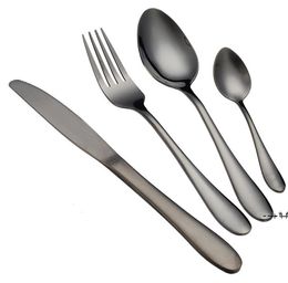 NewStainless Steel Gold Stickware Sets Lepel Vorkmes Thee Lepels Servies Set Keuken Bar Gebruiksvoorwerp 4 Stijl RRD12865