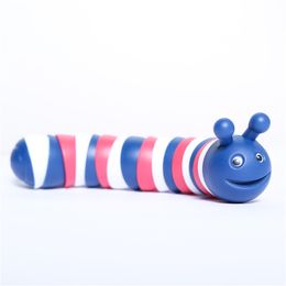 Newstyle Creative Articulated Stress Relief Toy Puzzel Vent Slak Dier Grappige Fidget Slug Fingertip Speelgoed voor kinderen Gevrij door EPACK YT199505