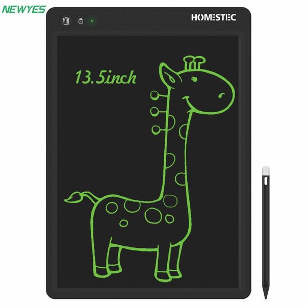 NEWYES tablette d'écriture LCD intelligente avec stylo 13.5 