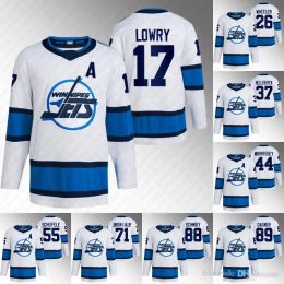 NewYorkJetSmark Scheifele 2022-23 Omgekeerde retro jersey Adam Lowry Dominic Toninato Gustafsson Maenalanen Dillon Gagner Scheifele Pionk