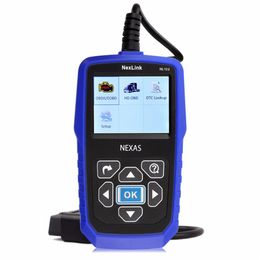 NEXAS NL102 Zware Truck Diagnostische Scanner OBD OBD2 Truck Dieselmotor ABS Rem Diagnostic Tool voor Volvo Scania Renault186S