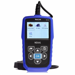 NEXAS NL102 Scanner de diagnostic de camion robuste OBD OBD2 Outil de diagnostic de frein ABS de moteur diesel de camion pour Volvo Scania Renault2048