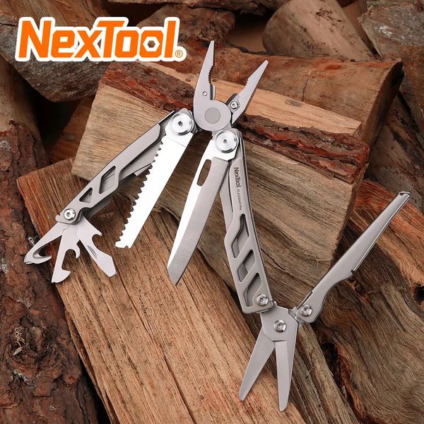 Nextool Flagship Pro 16 in 1 Edc Multi Tool Filde pliage couteau pace tactique Camping Survival Couteaux Multitool Tools Plieur 240415