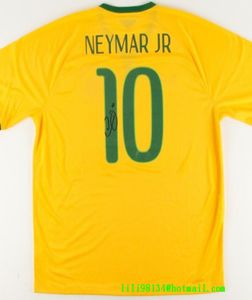 Neymard ondertekende handtekening gesigneerde auto Fans TopsTees jersey shirts1582137