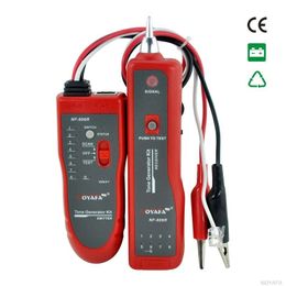 NF-806R Netwerkkabel Fout Locator Tester UTP STP RJ45 RJ11 met alligatorclip