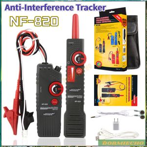 NF-820 Tracker de fil anti-ingérence pour RJ45 RJ11 BNC Basse tension Underground Cable Network Cable Tester Tester Tester Finder