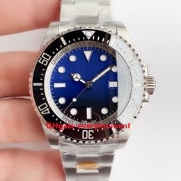 NF Factory Herenhorloges 126660 Blauw Zwart Kleur veranderende wijzerplaat 44 mm 904L cal.3235 Beweging Saffier Keramiek Roestvrij Stalen Horloge Zwemmen Sport Horloges-1