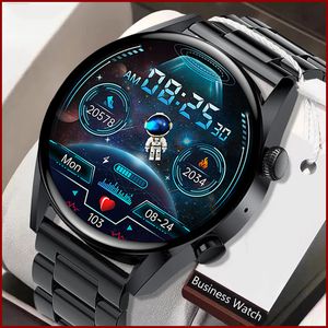 NFC Bluetooth montre intelligente étanche hommes Smartwatch sport Fitness Tracker Bracelet tension artérielle moniteur de fréquence cardiaque montres pour Android ios