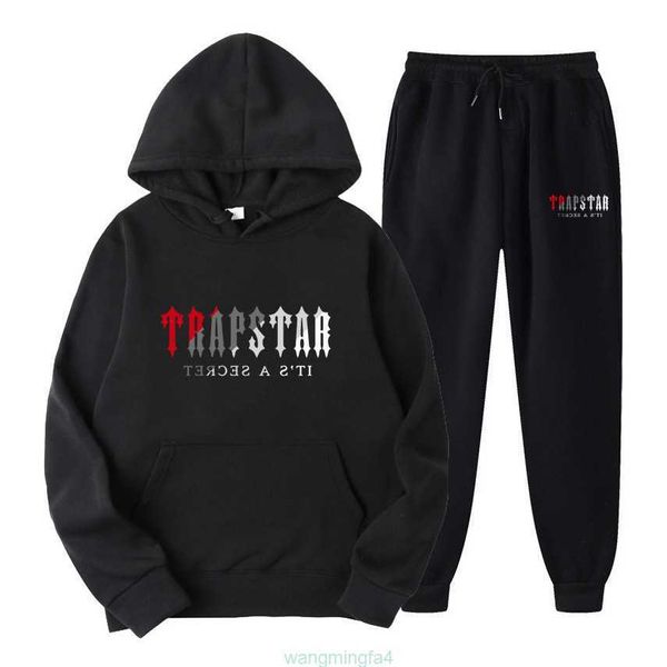 Nfuq Survêtements Trap Stars 2023 Hommes Jogger Casual Sweatershirts Pantalons de Survêtement Streetwear Pull Marque Sport Costume Ensembles